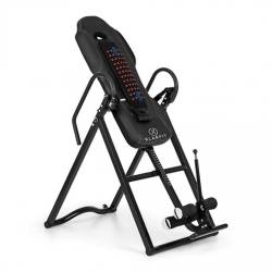 Masă inversie, bancă gravitațională cu masaj, vibrații și funcție de încălzire, până la 136 kg, 1,54-1,98 m, KLARFIT 10031831v
