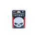 Ornament emblema metalica Skull Cap de Mort 8.5cm Race Sport Log1927