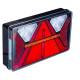 Lampa stop 238x140mm 7 functii, cu LED, stanga Strada LZD 2820 Horpol 