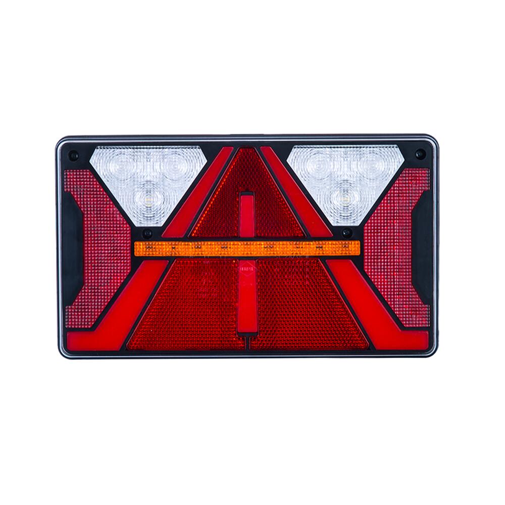 Lampa stop 238x140mm 7 functii, cu LED, dreapta Strada LZD2821 Horpol