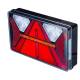Lampa stop 238x140mm 7 functii, cu LED, dreapta Strada LZD2821 Horpol