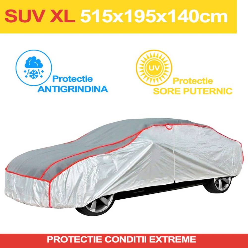 Prelata auto antigrindina SUV XL 515 x 195 x 140cm, 5mm grosime, 02514 Amio Prelata auto antigrindina SUV XL 515 x 195 x 140cm, 5mm grosime, 02514 Amio