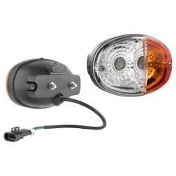 Lampa semnalizare fata cu pozitie 140x93, cu mufa, universala si John Deere, stanga LT3 48463 Wesem