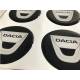 Set 4 ornamente capace roti rasina, adeziv, Dacia fi50 ZP004 Automaxc