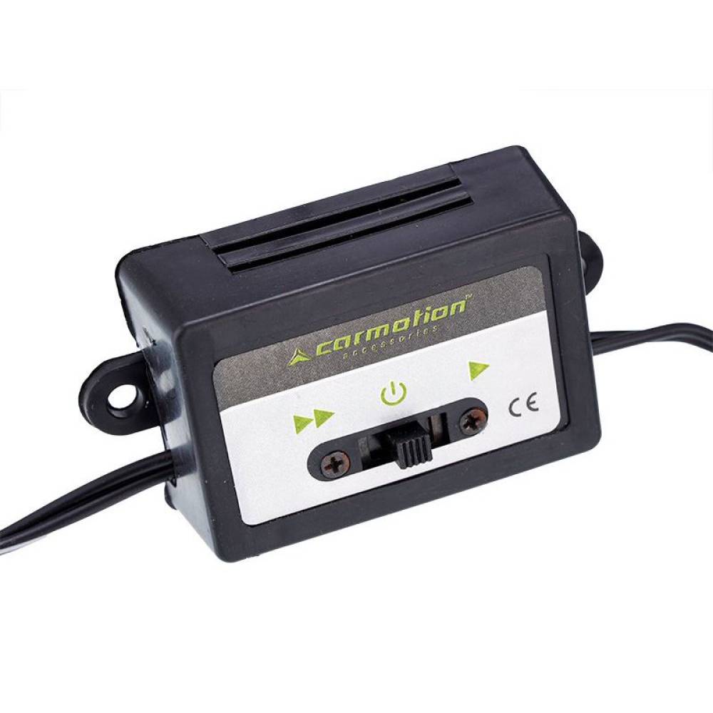 Ventilator 12V, fi20cm, metalic, prindere clips, 8
