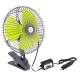 Ventilator 12V, fi20cm, metalic, prindere clips, 8