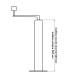 Picior sprijin reglabil pentru remorca fi48mm, inaltime reglabila 390-640mm BK92788 Picior sprijin reglabil pentru remorca fi48mm, inaltime reglabila 390-640mm BK92788