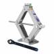 Cric foarfeca, 2T, 30-41cm, cu clichet, 17mm 436.70 Alca