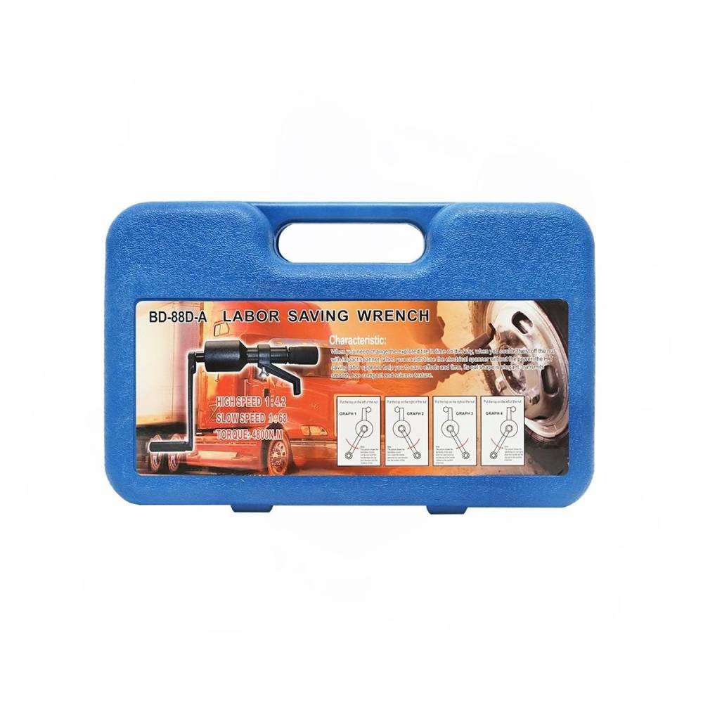 Trusa cheie cu multiplicator forta pentru jante camion 30-32, cu 2 trepte viteza, HI-LO 1:4.8 :58, BK81047 