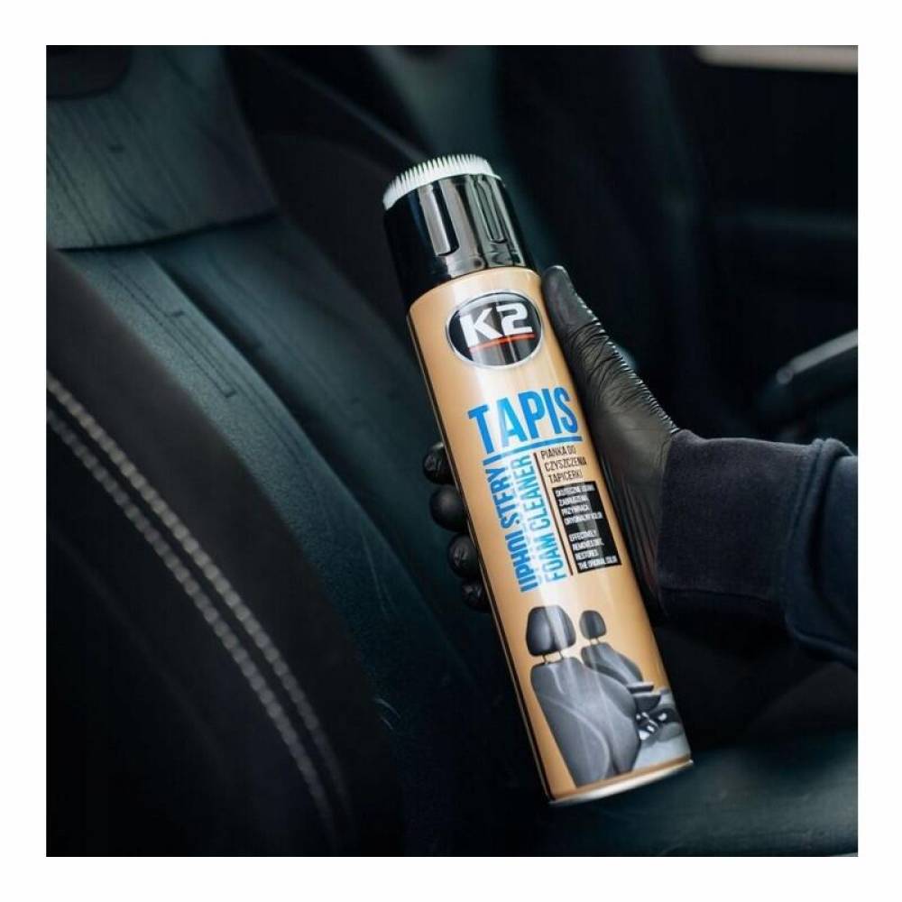 Spray curatat tapiteria cu perie, 600ml, Tapis K206B K2 Spray curatat tapiteria cu perie, 600ml, Tapis K206B K2