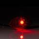 Lampa gabarit 102x45 LED, cu suport, rosie FT-061 C+K Fristom