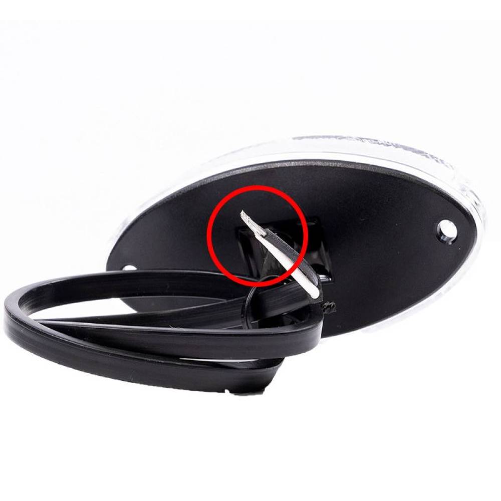 Lampa gabarit 102x45 LED, cu suport, rosie FT-061 C+K Fristom