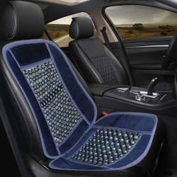 Husa scaun husa cu bile si velur albastru 86235 Carmotion