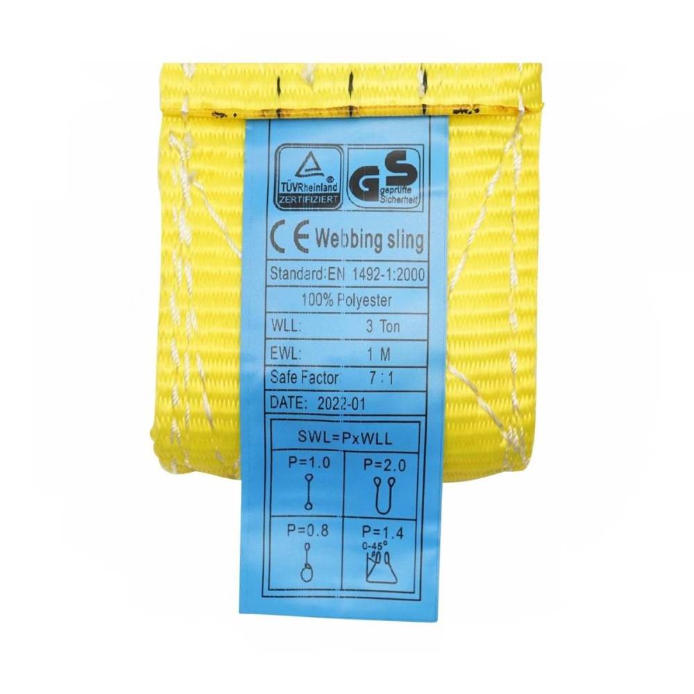 Chinga de ridicare 3T, 1m, 75mm 81086 Breckner