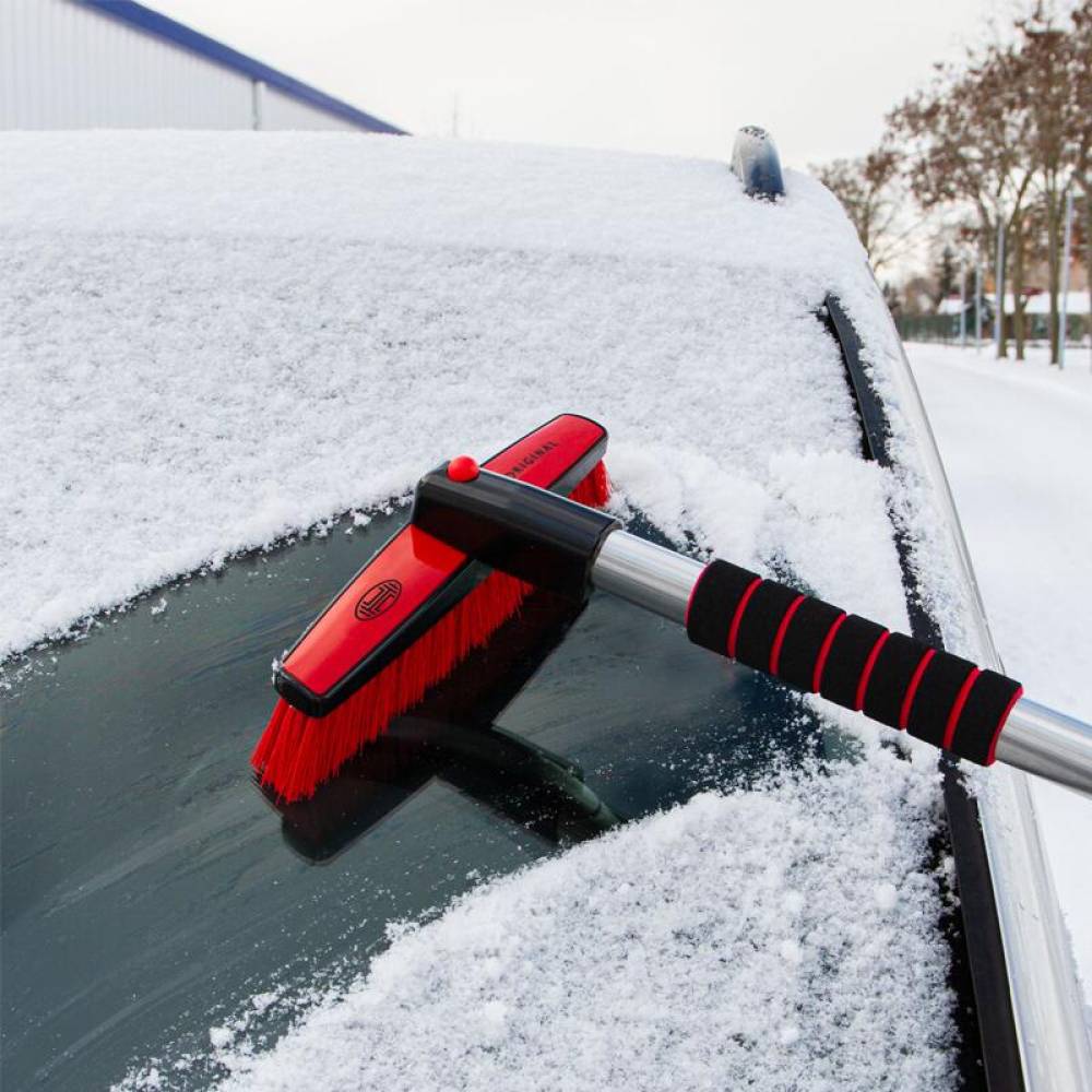 Razuitor gheata cu perie, 66-96 cm, telescopic, 3 in 1, 995.21 Heyner