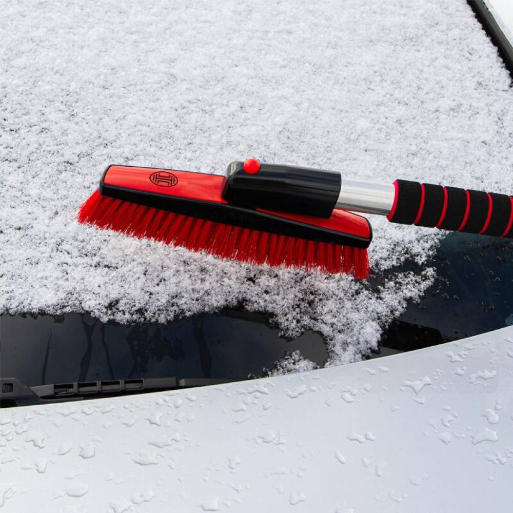Razuitor gheata cu perie, 66-96 cm, telescopic, 3 in 1, 995.21 Heyner