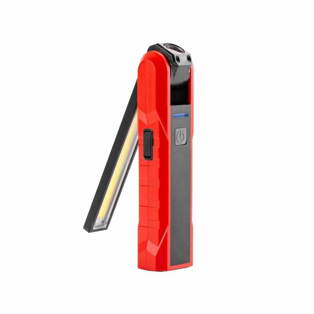 Lanterna lucru LED COB cu magnet, rabatabila, reincarcabila USB, WT11 02821 Amio