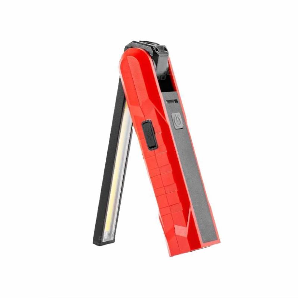 Lanterna lucru LED COB cu magnet, rabatabila, reincarcabila USB, WT11 02821 Amio