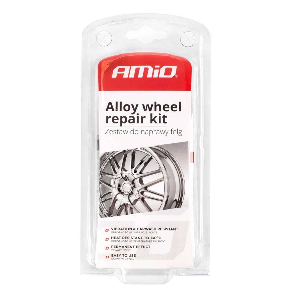 Kit reparat jante aliaj, capace, Alloy wheel repair kit, 02834 Amio 