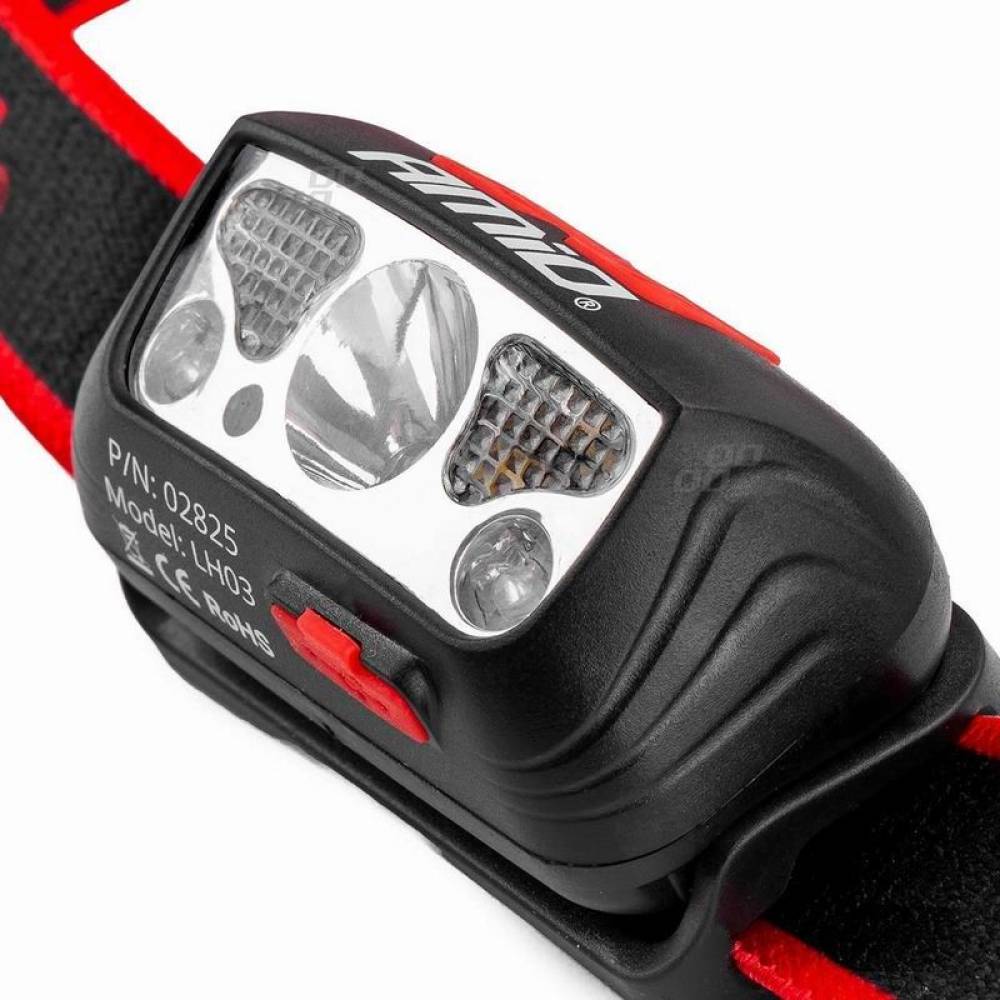 Lanterna frontala LED COB, incarcare USB, 02825 Amio Lanterna frontala LED COB, incarcare USB, 02825 Amio