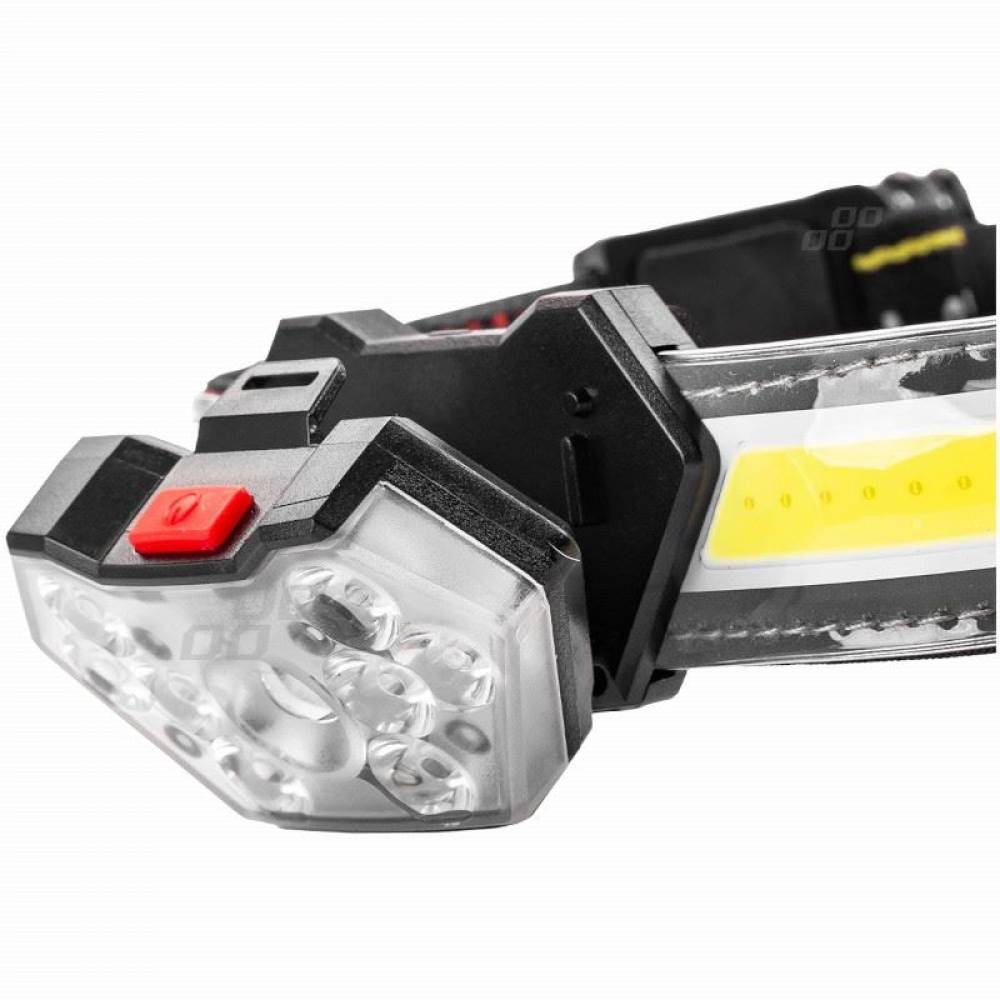 Lanterna frontala LED COB incarcare USB 02826 Amio Lanterna frontala LED COB incarcare USB 02826 Amio