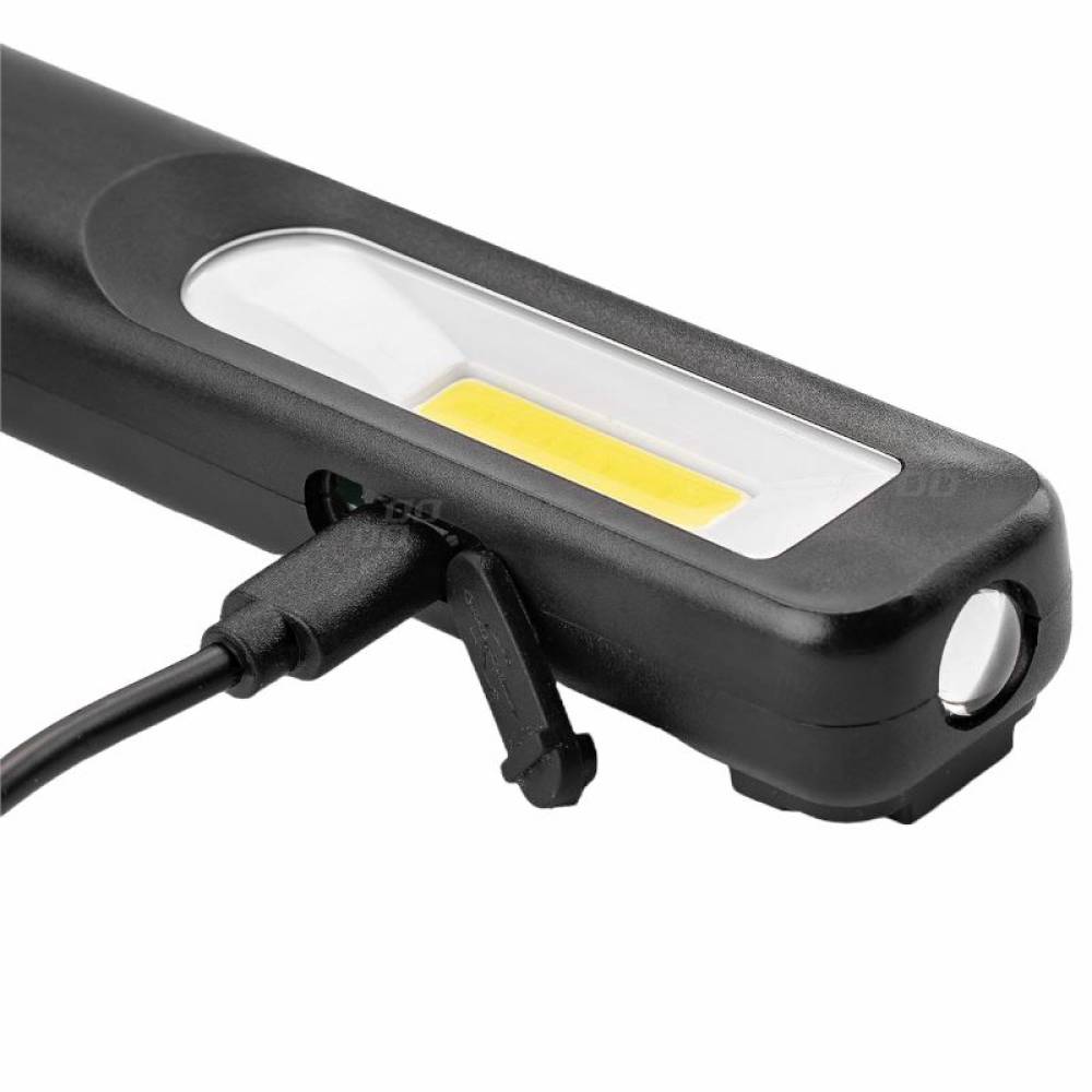 Lanterna lucru LED COB cu magnet si carlig prindere, reincarcabila USB, WT07 02817 Amio