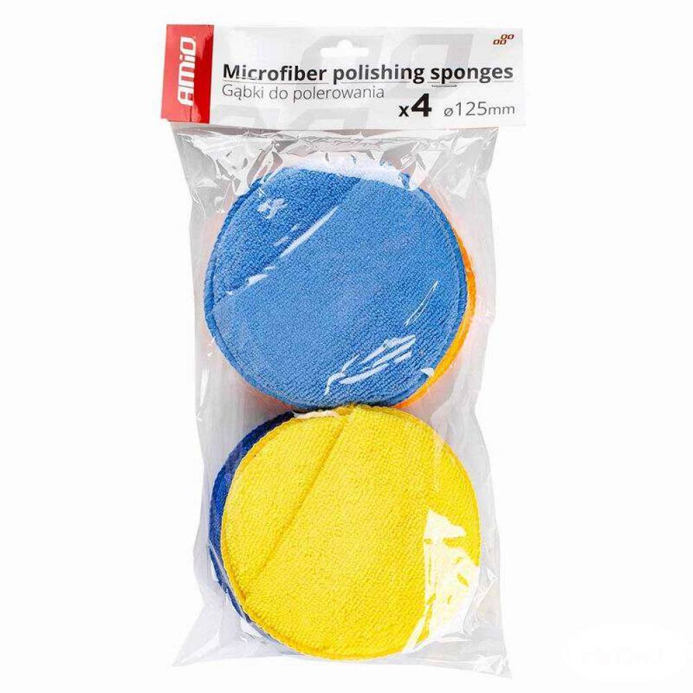 Set 4 bucati paduri aplicator ceara, fi12.5, cu buzunar pentru degete, 02905 Amio