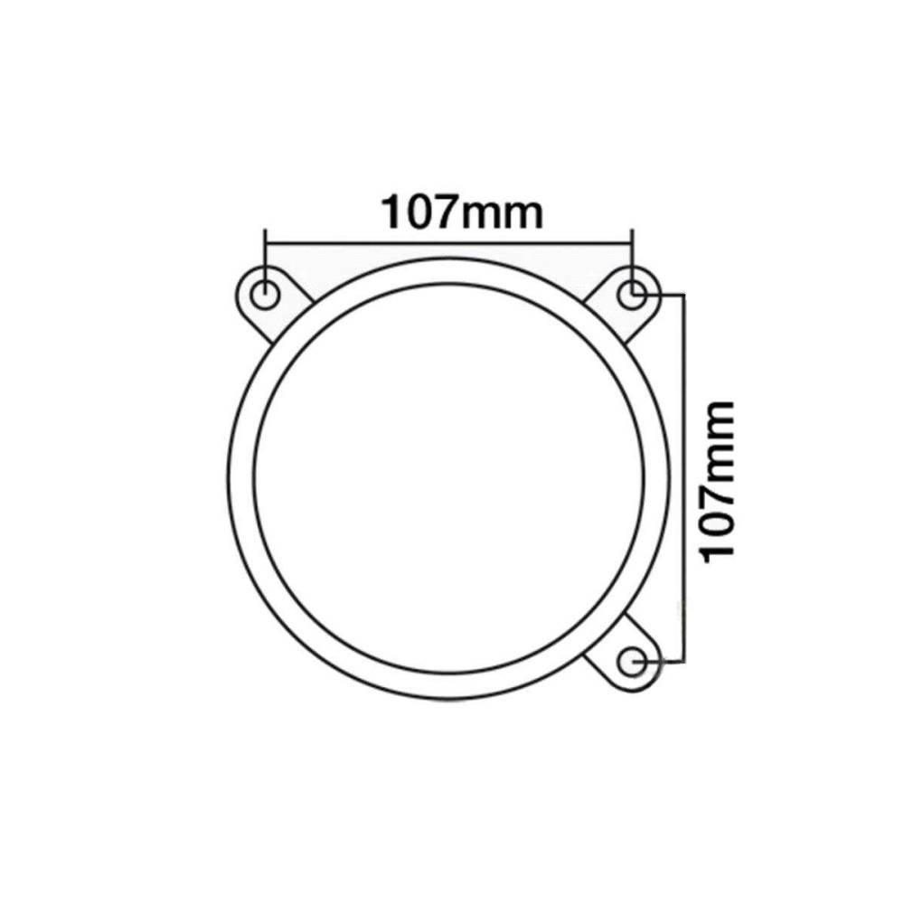 Far tractor rotund Massey Ferguson, Landini, stanga, Oem 1672767M91, 1860176M1, 1890155M1, BKHB52