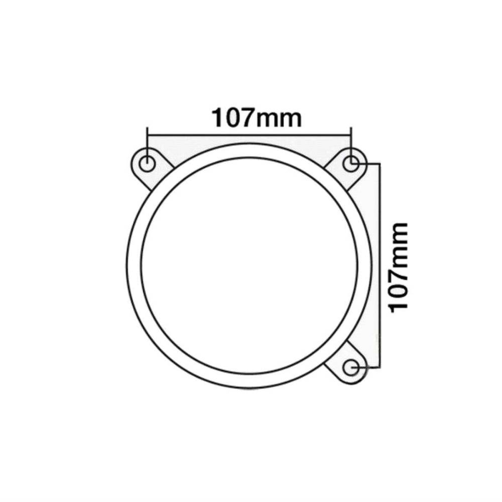 Far tractor rotund Massey Ferguson, Landini, dreapta, Oem 1672767M91, 1860176M1, 1890155M1, BK69089