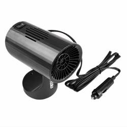Ventilator 12V, 2 in 1, aeroterma dezghetare parbriz, tip feon, rotund 150W 02898 Amio