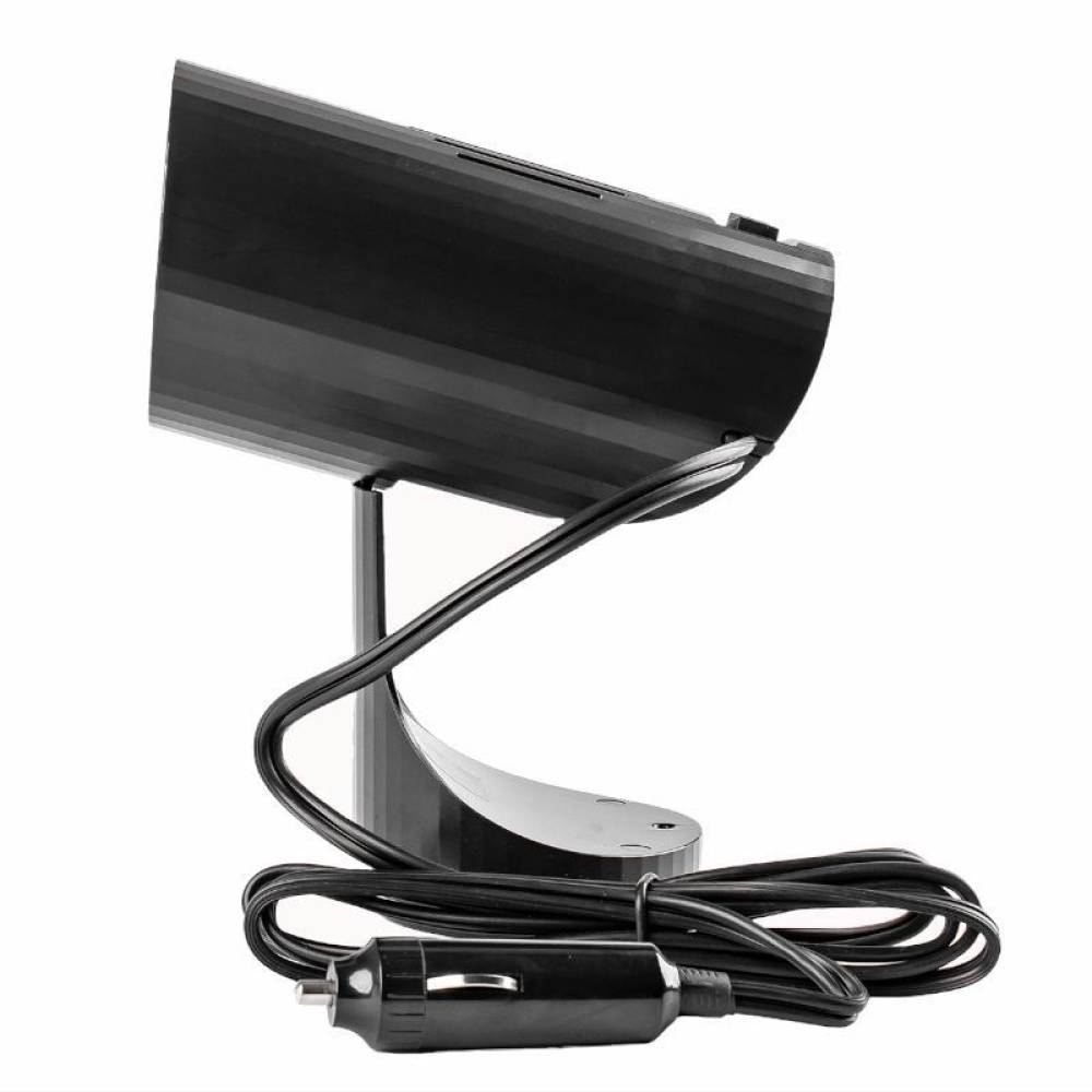 Ventilator 12V, 2 in 1, aeroterma dezghetare parbriz, tip feon, rotund 150W 02898 Amio