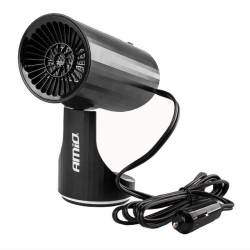 Ventilator 12V, 2 in 1, aeroterma dezghetare parbriz, tip feon, rotund 150W 02898 Amio