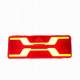 Lampa stop 380x135, 12/24V, 140 LED-uri, 6 functii cu triunghi, stanga, L1955 Truckled Lampa stop 380x135, 12/24V, 140 LED-uri, 6 functii cu triunghi, stanga, L1955 Truckled