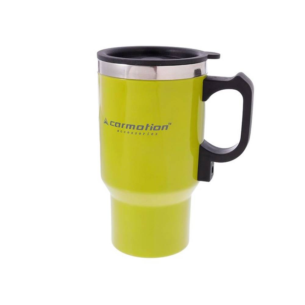Cana electrica auto, de voiaj, 12V, verde, 450ml, 58061 Carmotion 