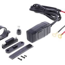 Priza cu 2 USB-uri, 3.4A, voltmetru, intrerupator, moto, ATV 63208 Carmotion