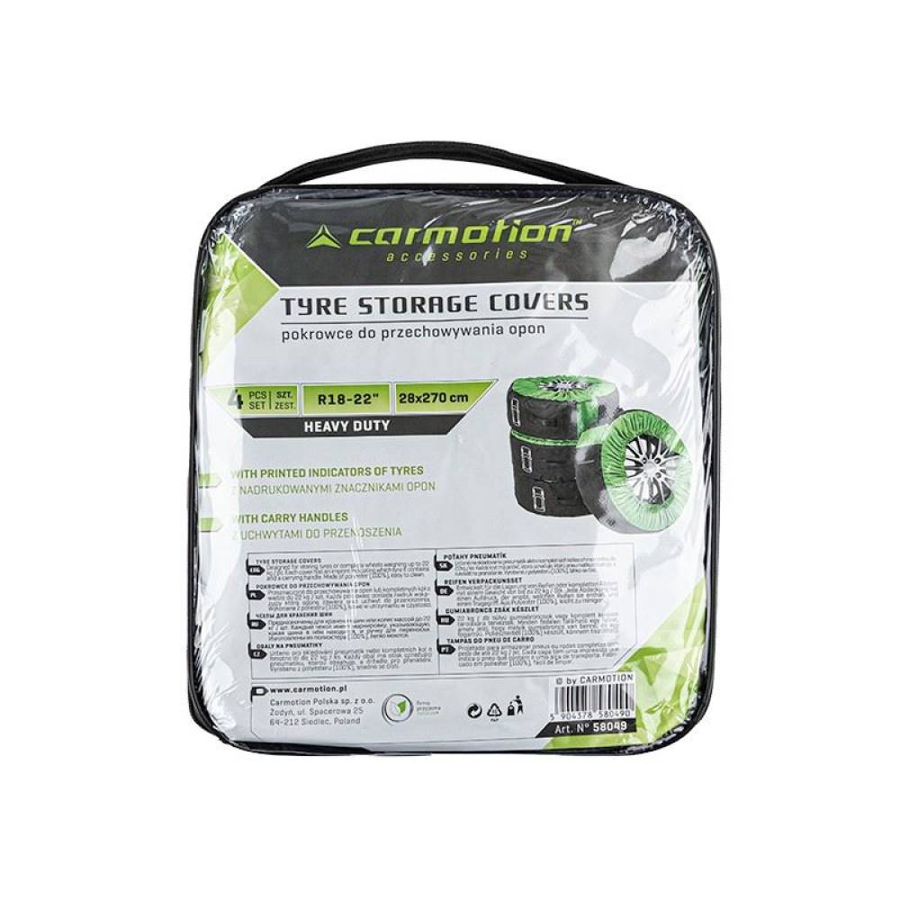 Set 4 bucati huse anvelope 18-22 Set 4 bucati huse anvelope 18-22