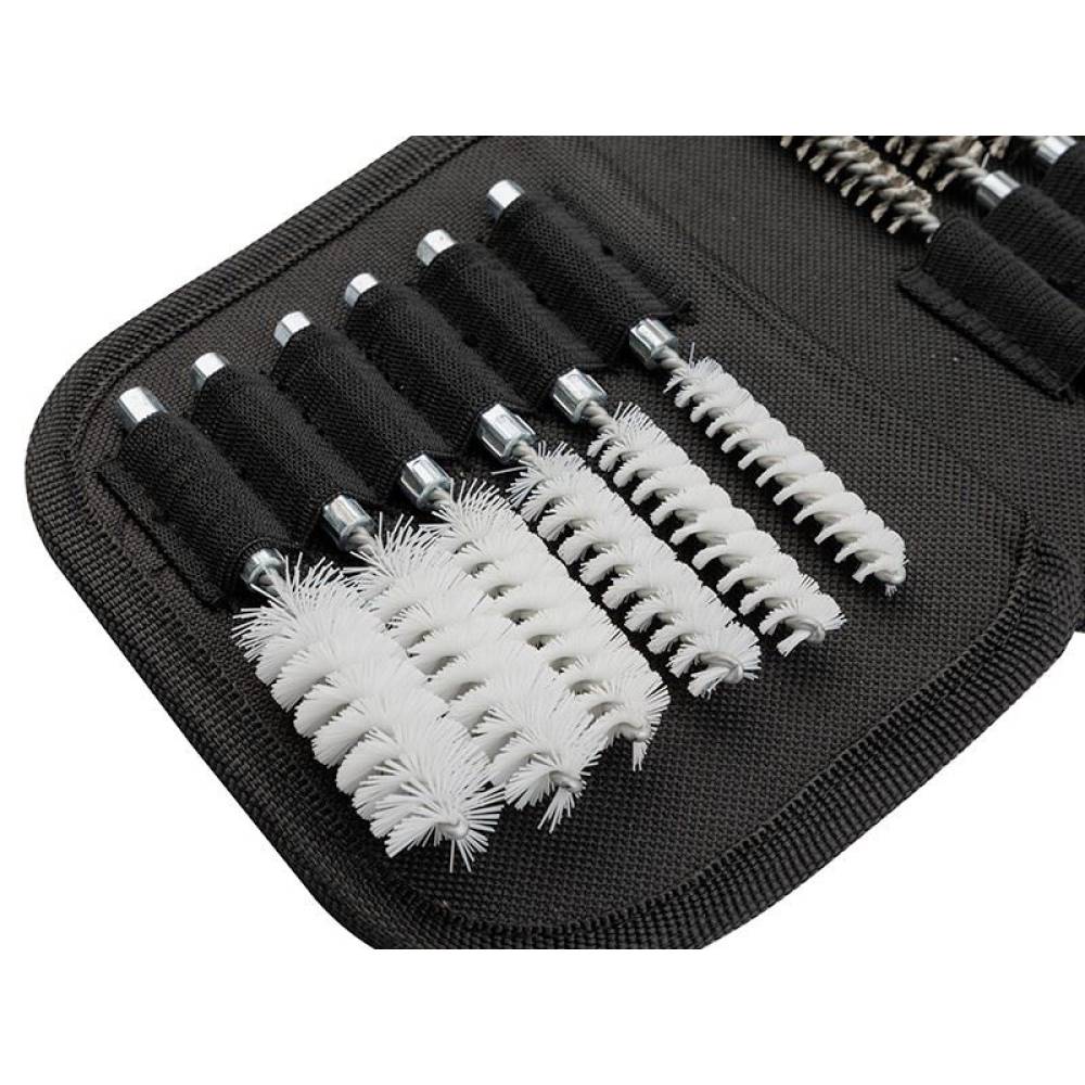 Trusa 20 perii curatare locas injectoare, bujii, cilindri motor 86820 Carmotion 