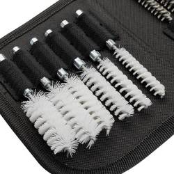 Trusa 20 perii curatare locas injectoare, bujii, cilindri motor 86820 Carmotion 