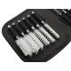 Trusa 20 perii curatare locas injectoare, bujii, cilindri motor 86820 Carmotion 