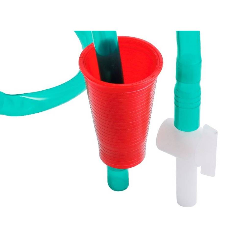 Furtun transfer lichide cu pompa manuala, robinet, 200cm, 58157 Carmotion