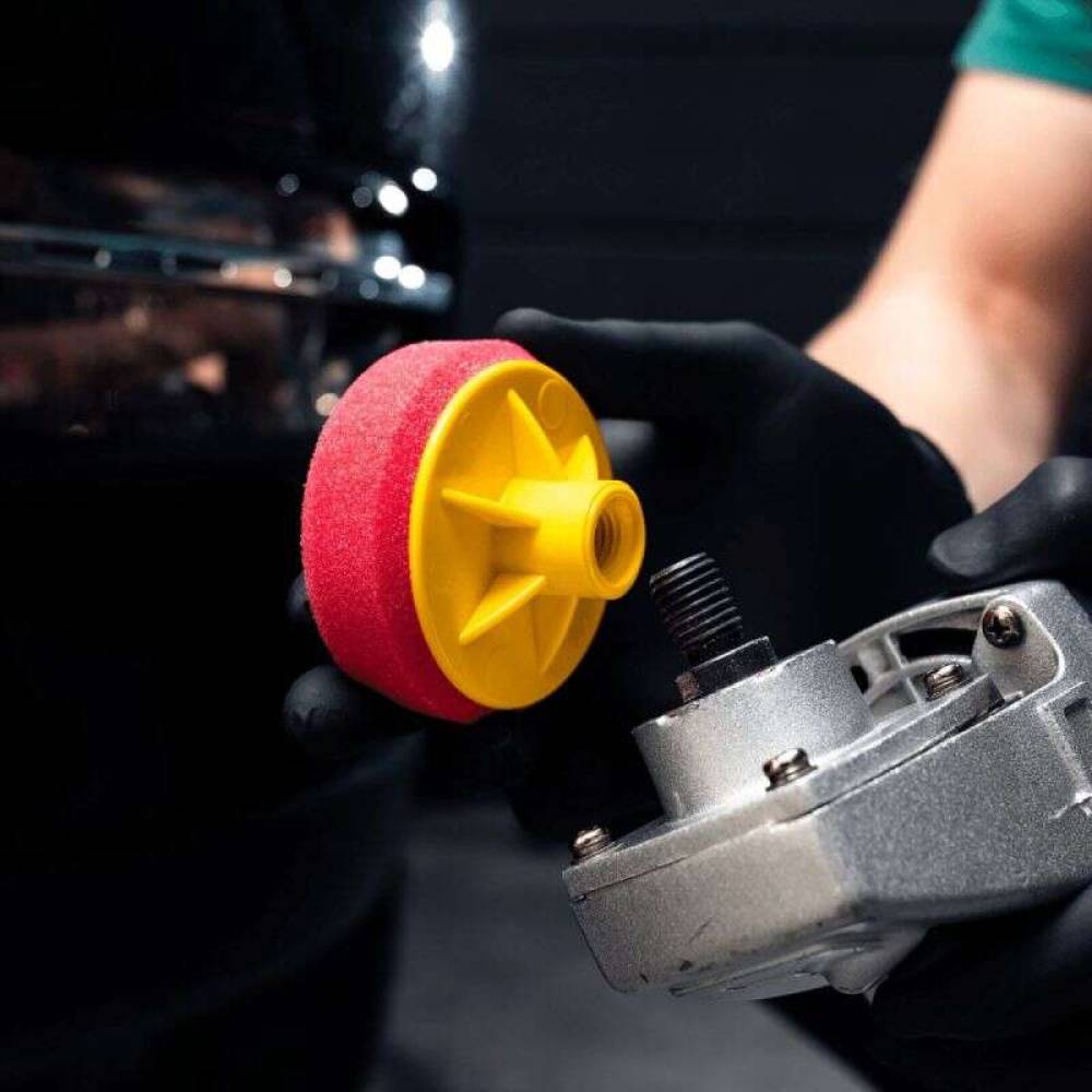 Burete polisare faruri cu adaptor M14, fi80, Lamp Doctor Pad K533 K2