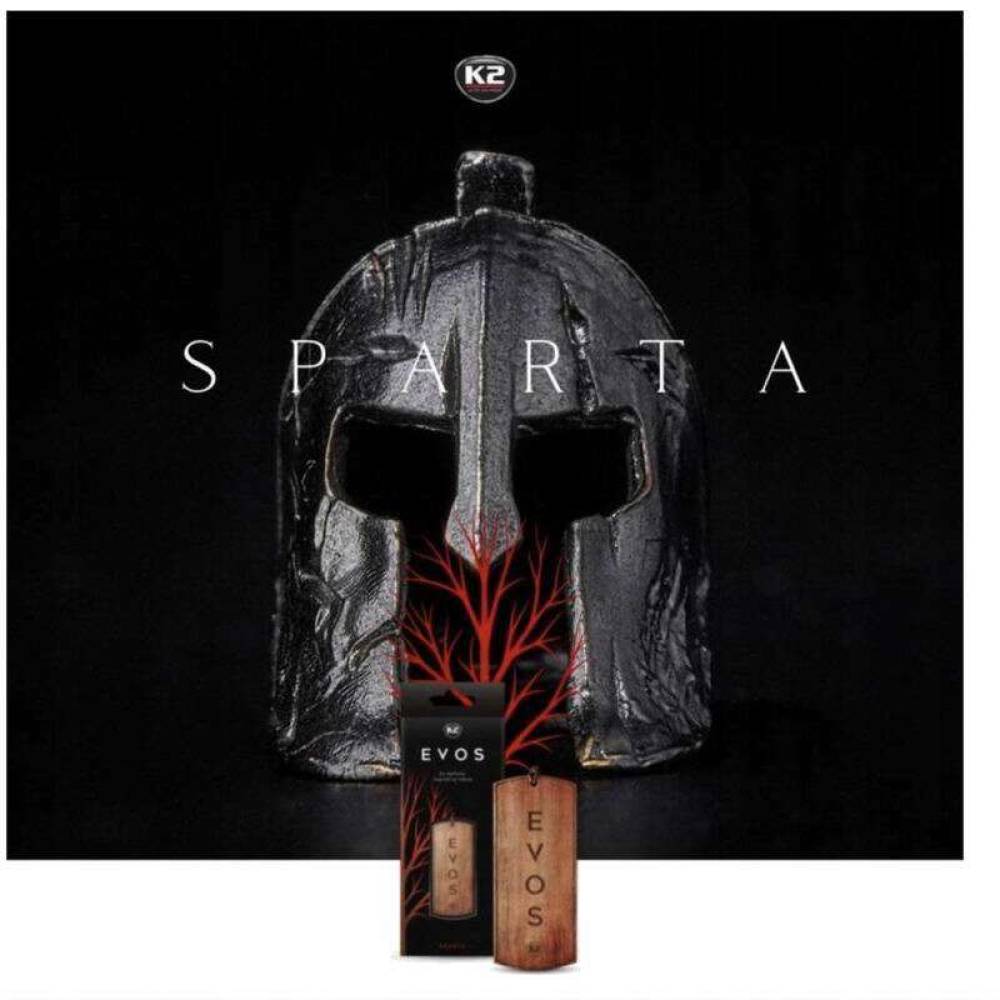 Odorizant auto pandativ din lemn, Evos Sparta, V031 K2 Odorizant auto pandativ din lemn, Evos Sparta, V031 K2