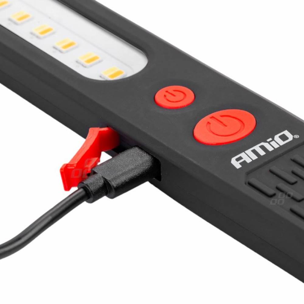Lanterna lucru LED cu magnet, reincarcabila USB, WT09 02819 Amio