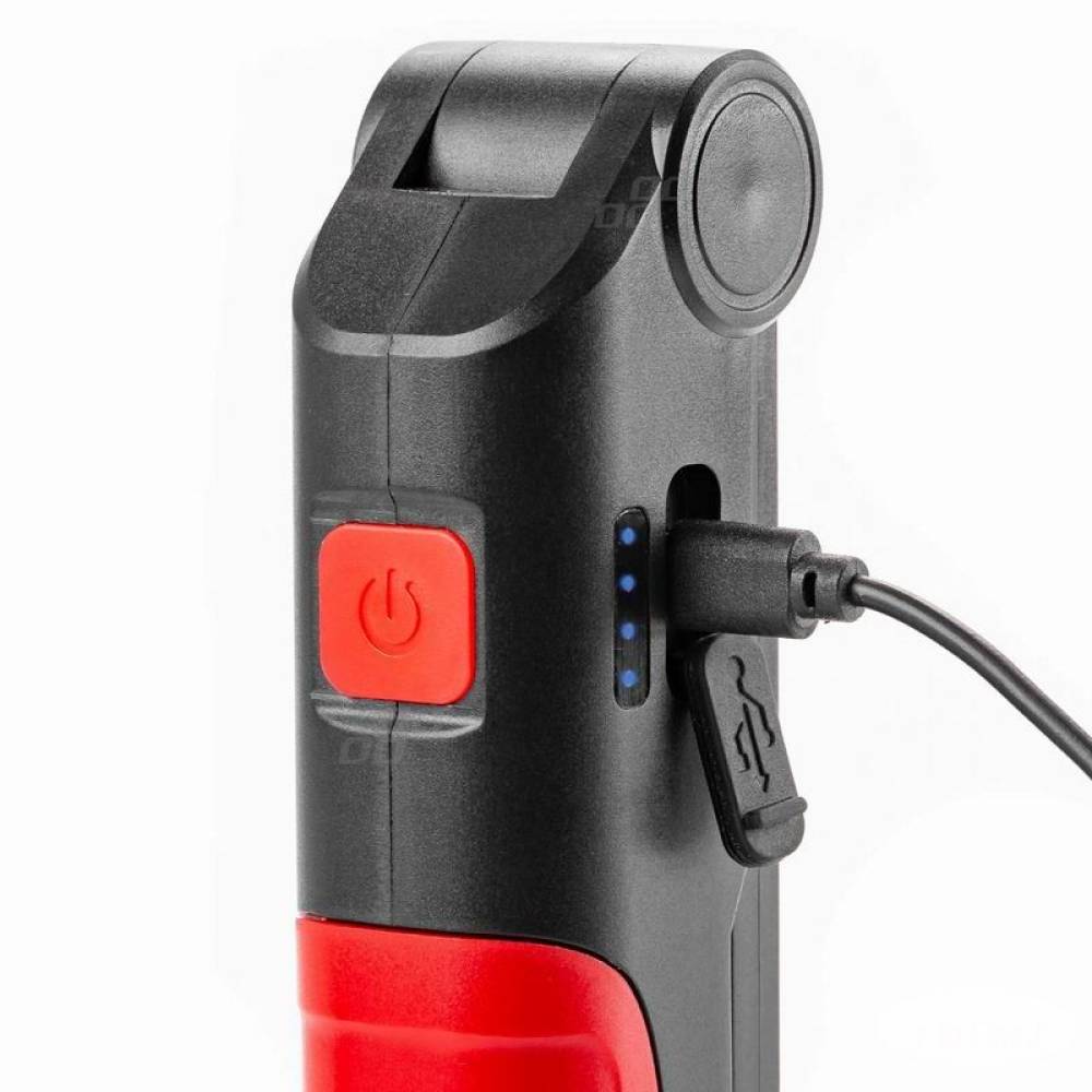 Lanterna lucru LED COB cu magnet si carlig agatare, statie de incarcare, rabatabila, reincarcabila USB, WT12 02822 Amio