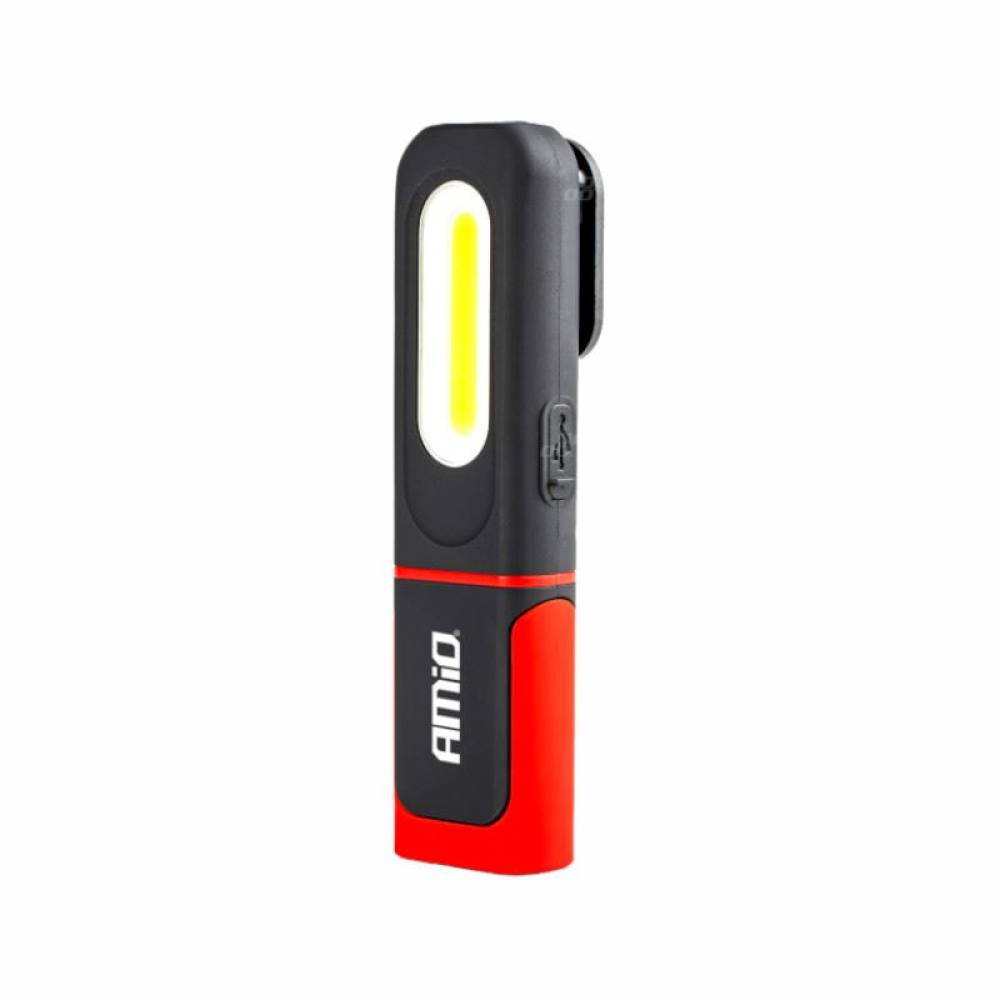 Lanterna lucru LED cu magnet si carlig, reincarcabila USB, WT08 02818 Amio Lanterna lucru LED cu magnet si carlig, reincarcabila USB, WT08 02818 Amio