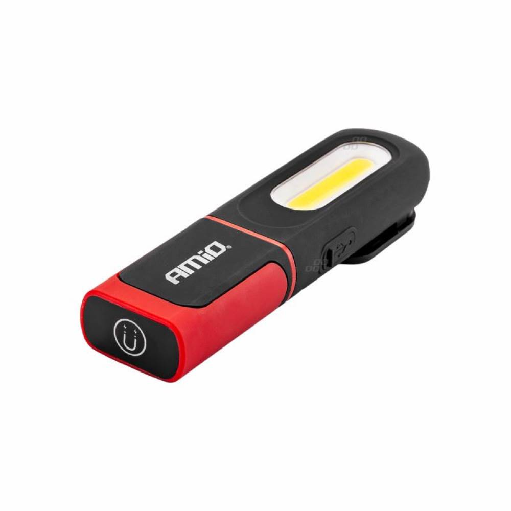 Lanterna lucru LED cu magnet si carlig, reincarcabila USB, WT08 02818 Amio Lanterna lucru LED cu magnet si carlig, reincarcabila USB, WT08 02818 Amio