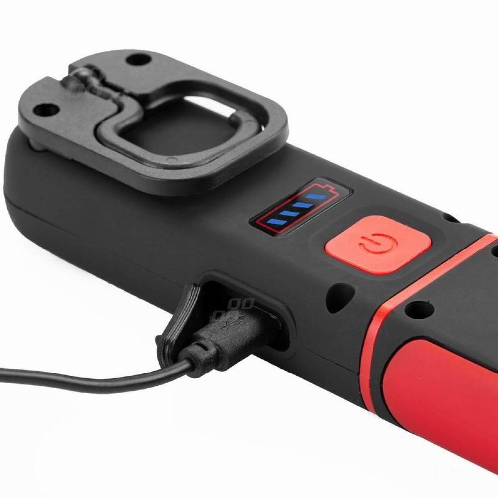 Lanterna lucru LED cu magnet si carlig, reincarcabila USB, WT08 02818 Amio Lanterna lucru LED cu magnet si carlig, reincarcabila USB, WT08 02818 Amio