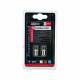 Set 2 becuri pozitie cu LED COB 12V/1W T4W, BA9S, portocaliu, Racesport LED200N
