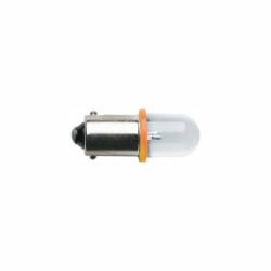 Set 2 becuri pozitie cu LED COB 12V/1W T4W, BA9S, portocaliu, Racesport LED200N