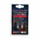Set 2 becuri pozitie cu LED COB 12V/1W T4W, BA9S, albastru, Racesport LED200A